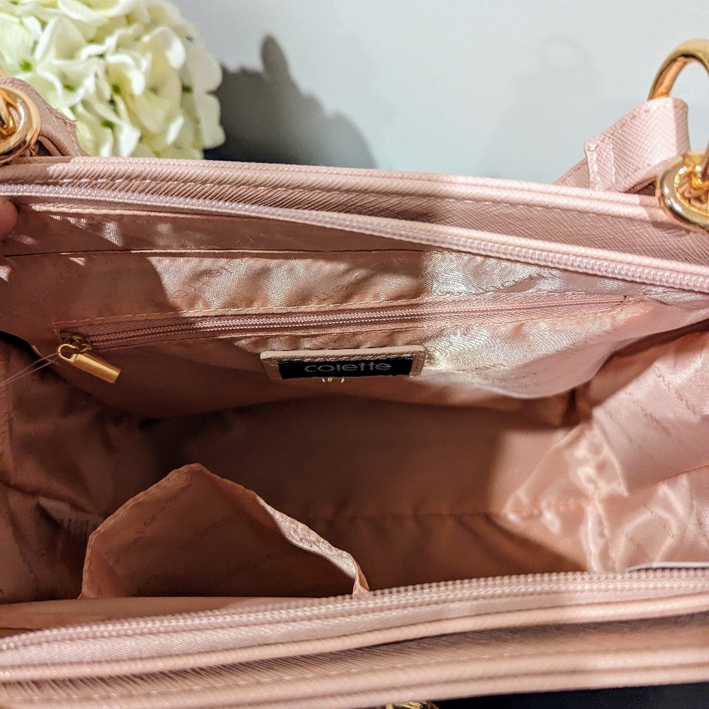 Light Pink Collette Tote - Picture 4 of 5
